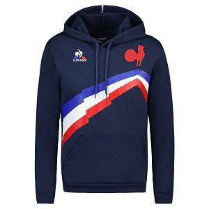 Le Coq Sportif Ffr Fanwear N°1 Men's Sweatshirts Blue | 39AJWRFMH