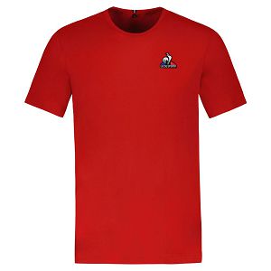 Le Coq Sportif N°4 Short Sleeve Men's T-shirts Red | 42BFSXUKC