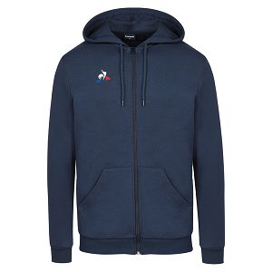 Le Coq Sportif Presentation Full Zip Men's Sweatshirts Blue | 28XWETBZA