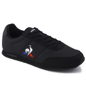 Le Coq Sportif Racerone Tricolore Men's Running Shoes Black | 28JWROTGS