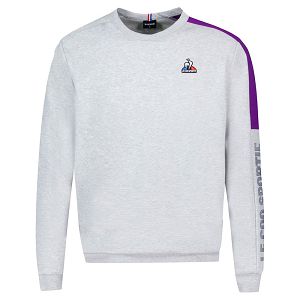 Le Coq Sportif Saison 2 N°1 Men's Sweatshirts Grey | 94PLWBDEA